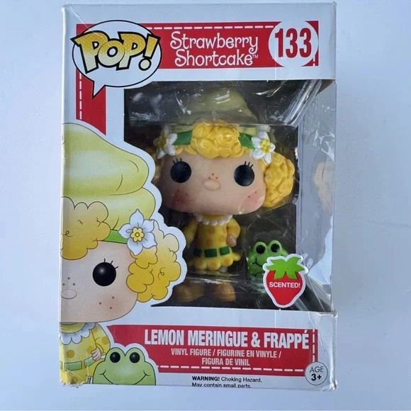 Funko Pop! Vinyl: Strawberry Shortcake - Lemon Meringue & Frappe Figurine #133 - Picture 1 of 5